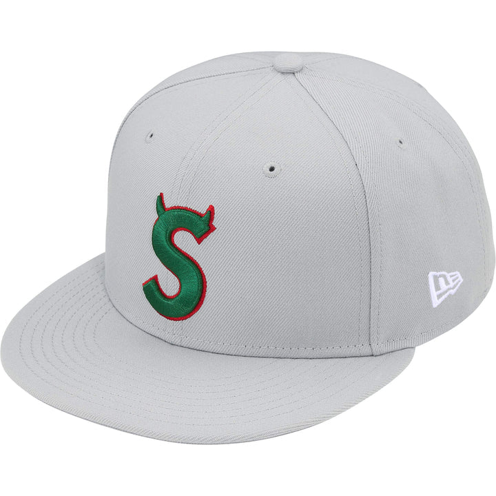 Supreme Devil S Logo New Era Grey