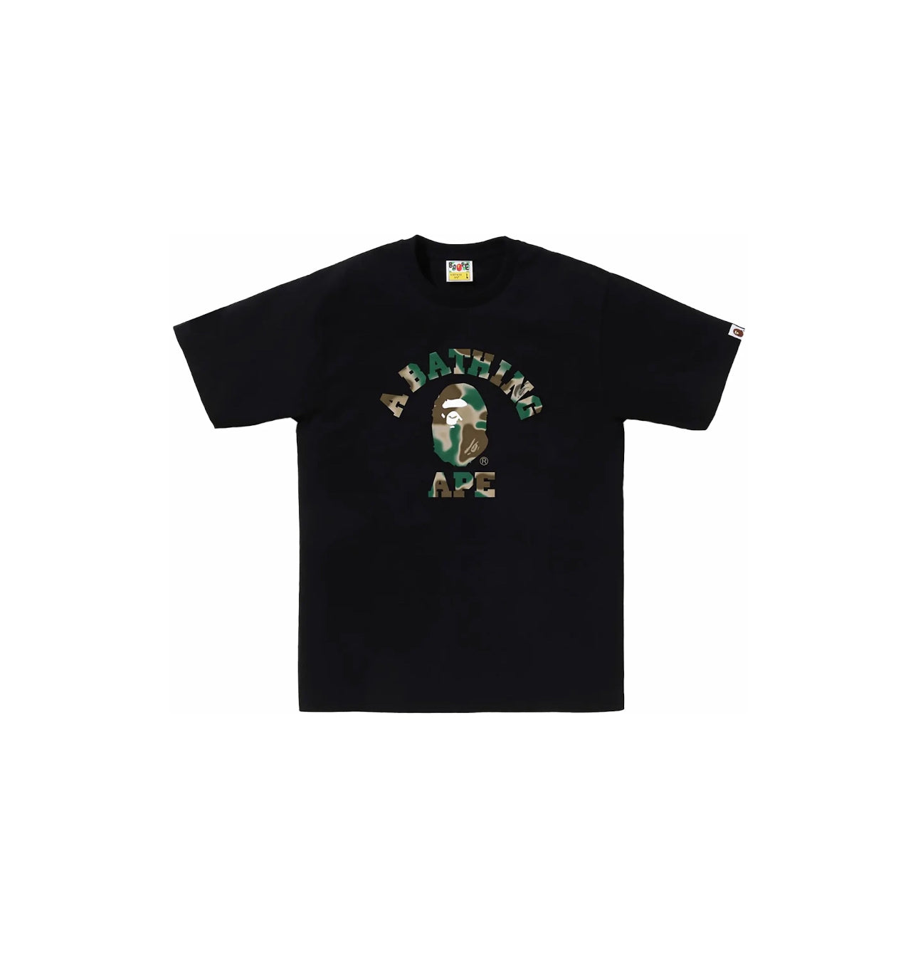 BAPE Liquid Camo College Tee