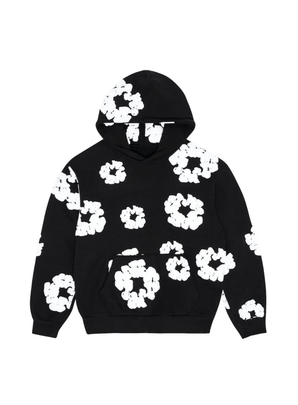 Denim Tears The Cotton Wreath Hoodie Black