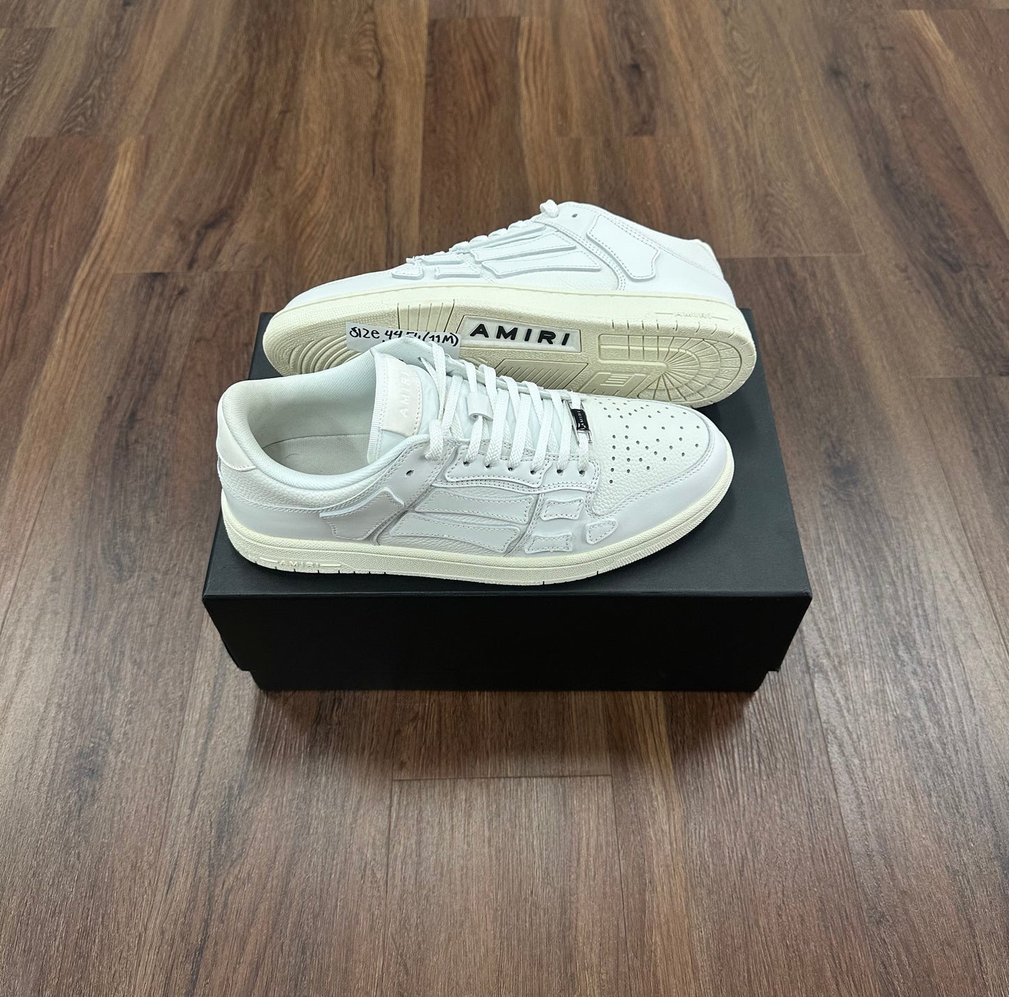 Amiri Skel Top Low White (Pre Owned)