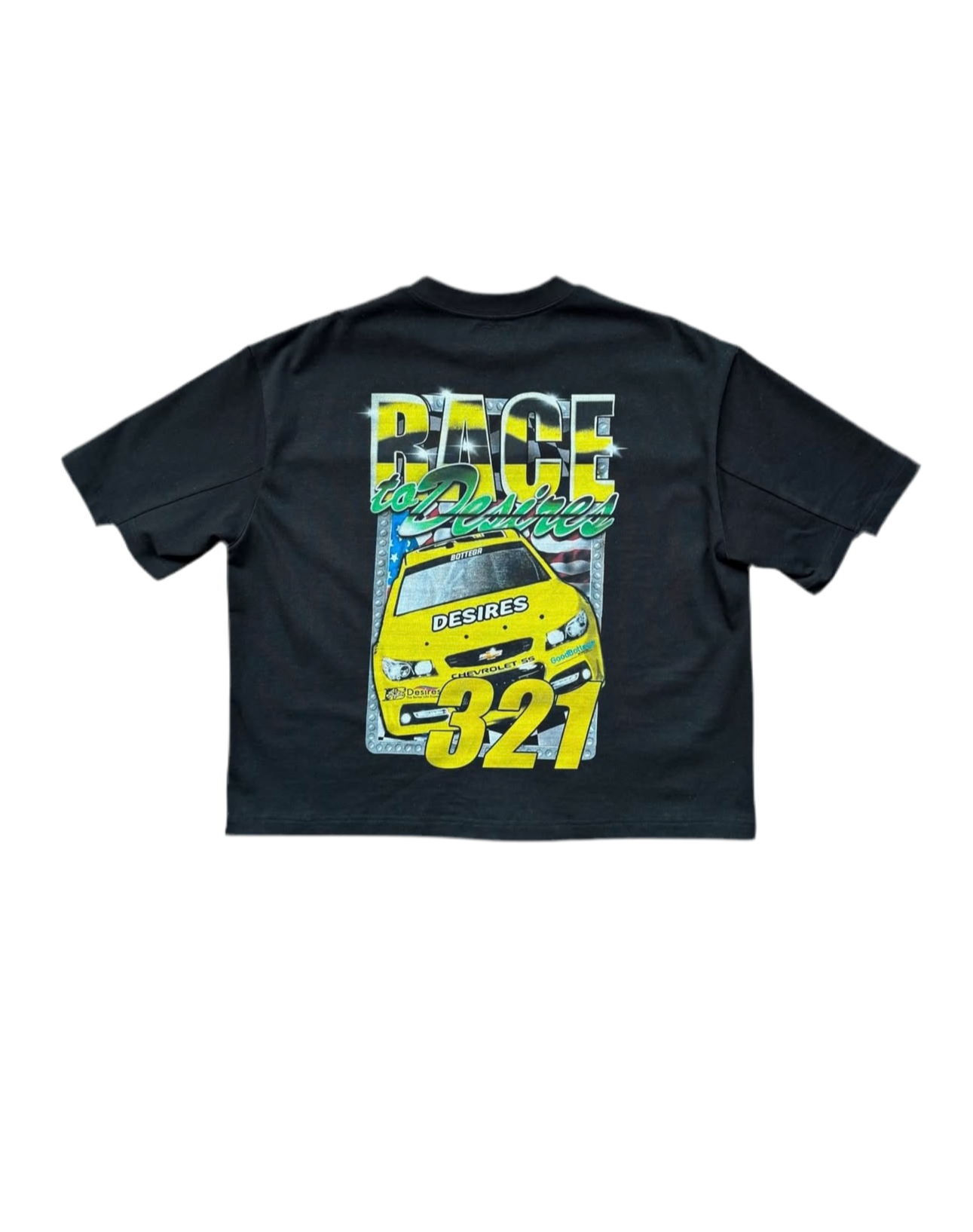 Bottega Desires Race Tee Black