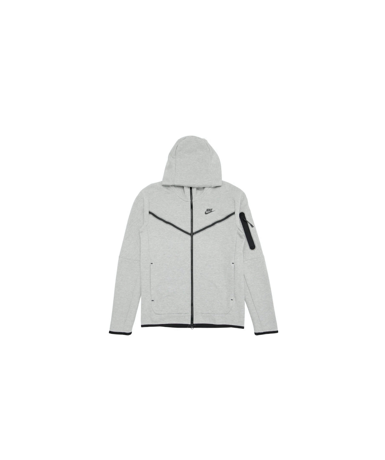 Nike Sportswear Tech Fleece Hoodie ‘Heather Grey/Black’