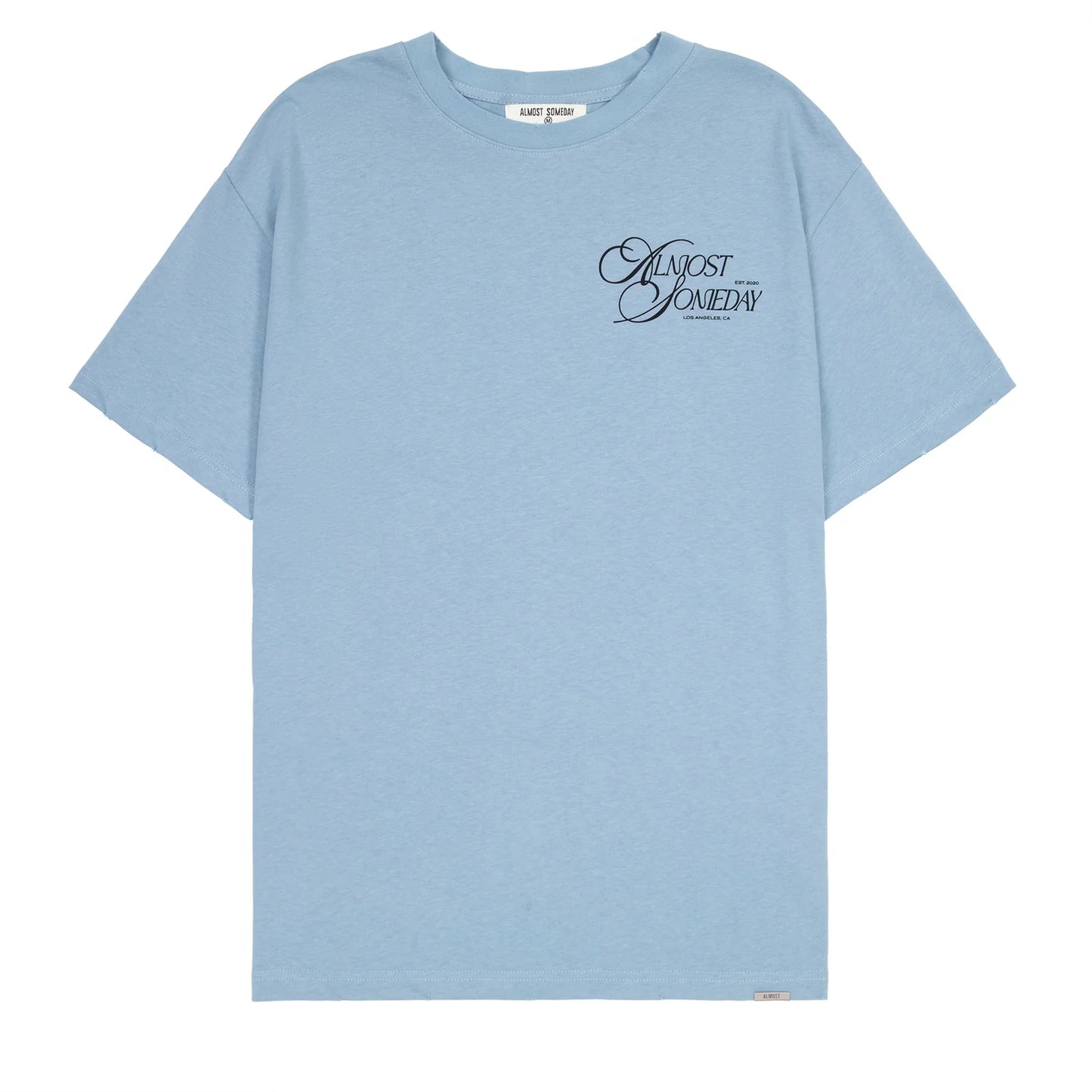 Almost Someday Stairwell Tee Baby Blue