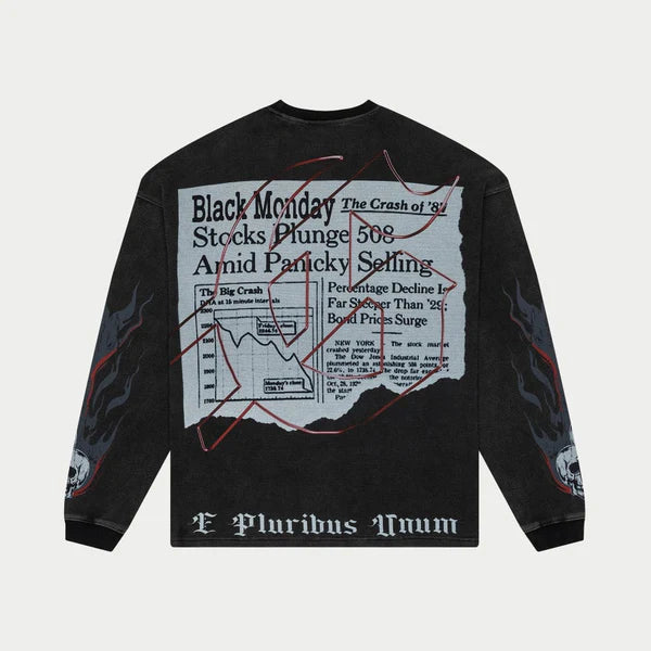 Godspeed Black Monday Thermal LS Black Wash