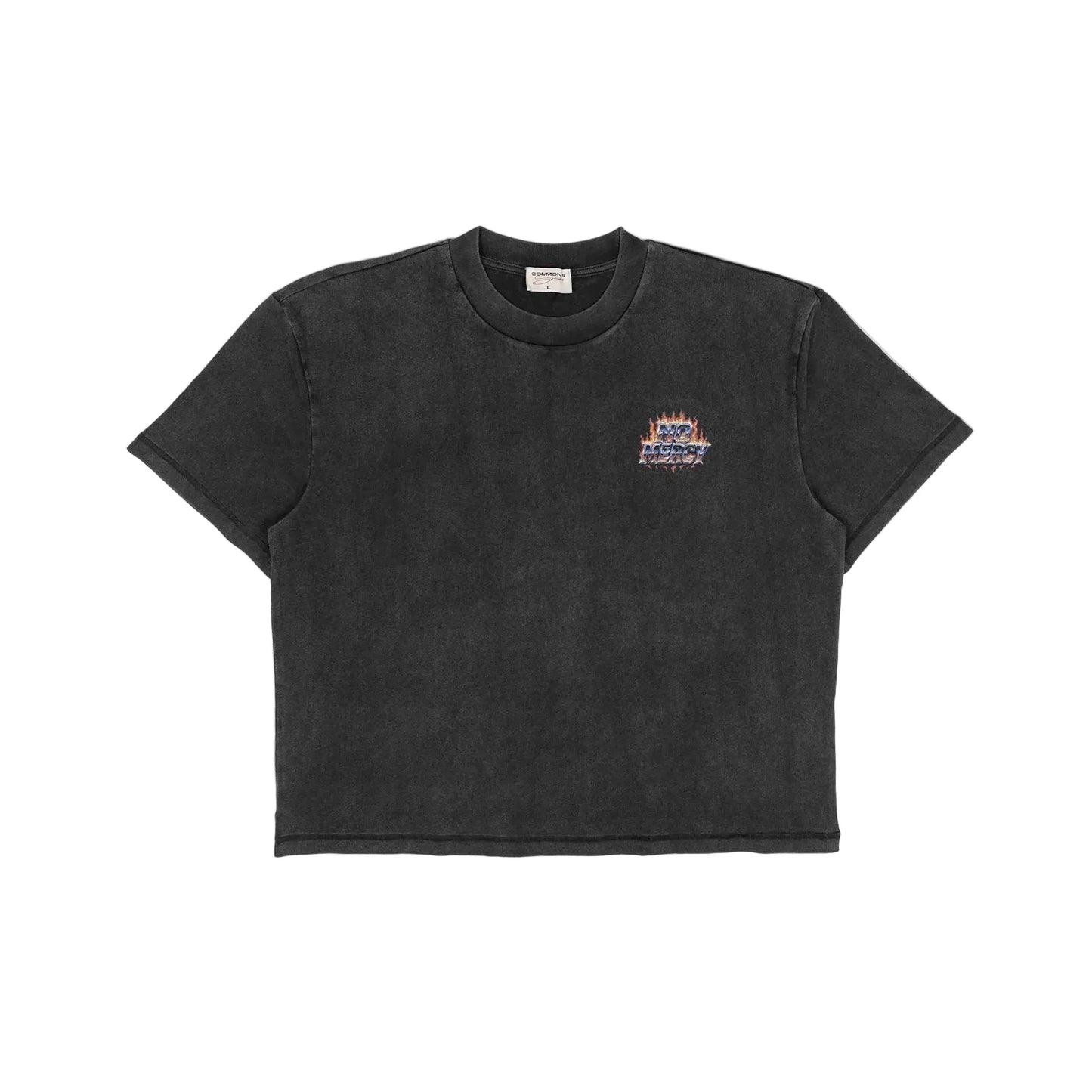 Commons No Mercy Fire and Ice Tee Vintage Black
