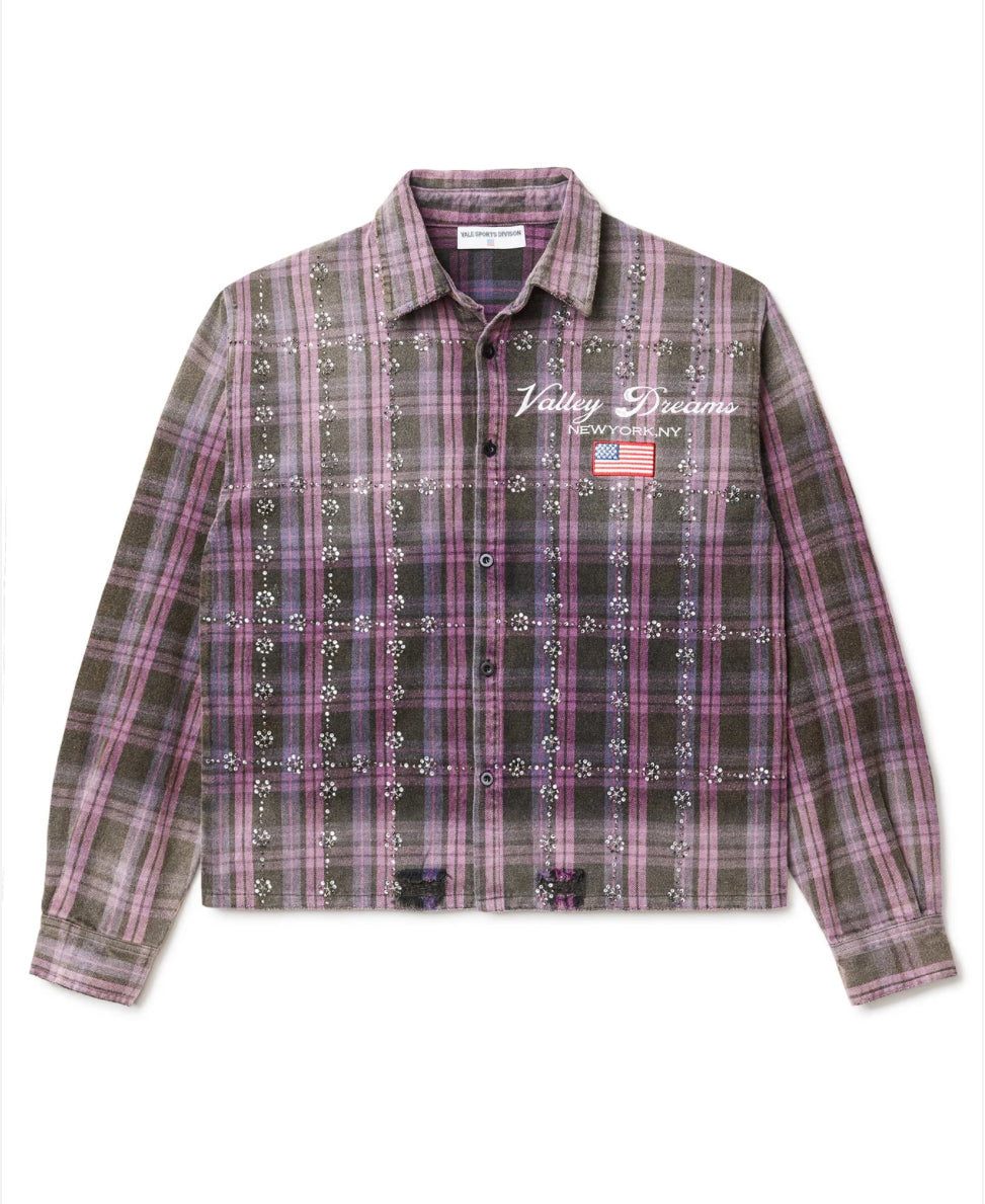 Vale Forever Purple Rain Flannel
