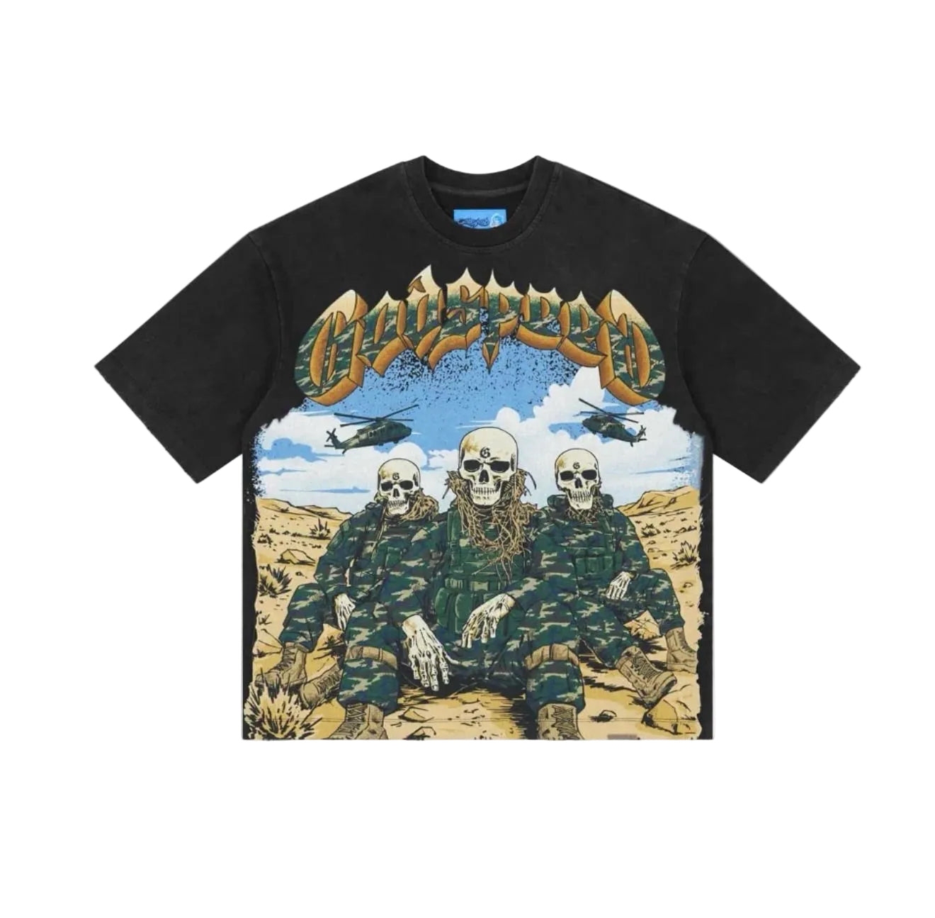 Godspeed Squadron Tee Black