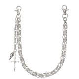 HOWSS Silver Verge Pocket Chain