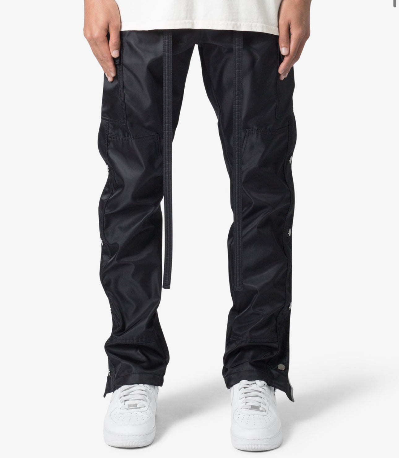Mnml Snap Zipper Cargo Pants ‘Black’