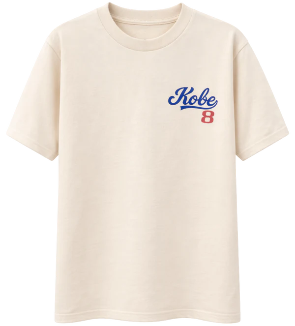 Licensed Graphic T-Shirt White Cap Sand - KOBE