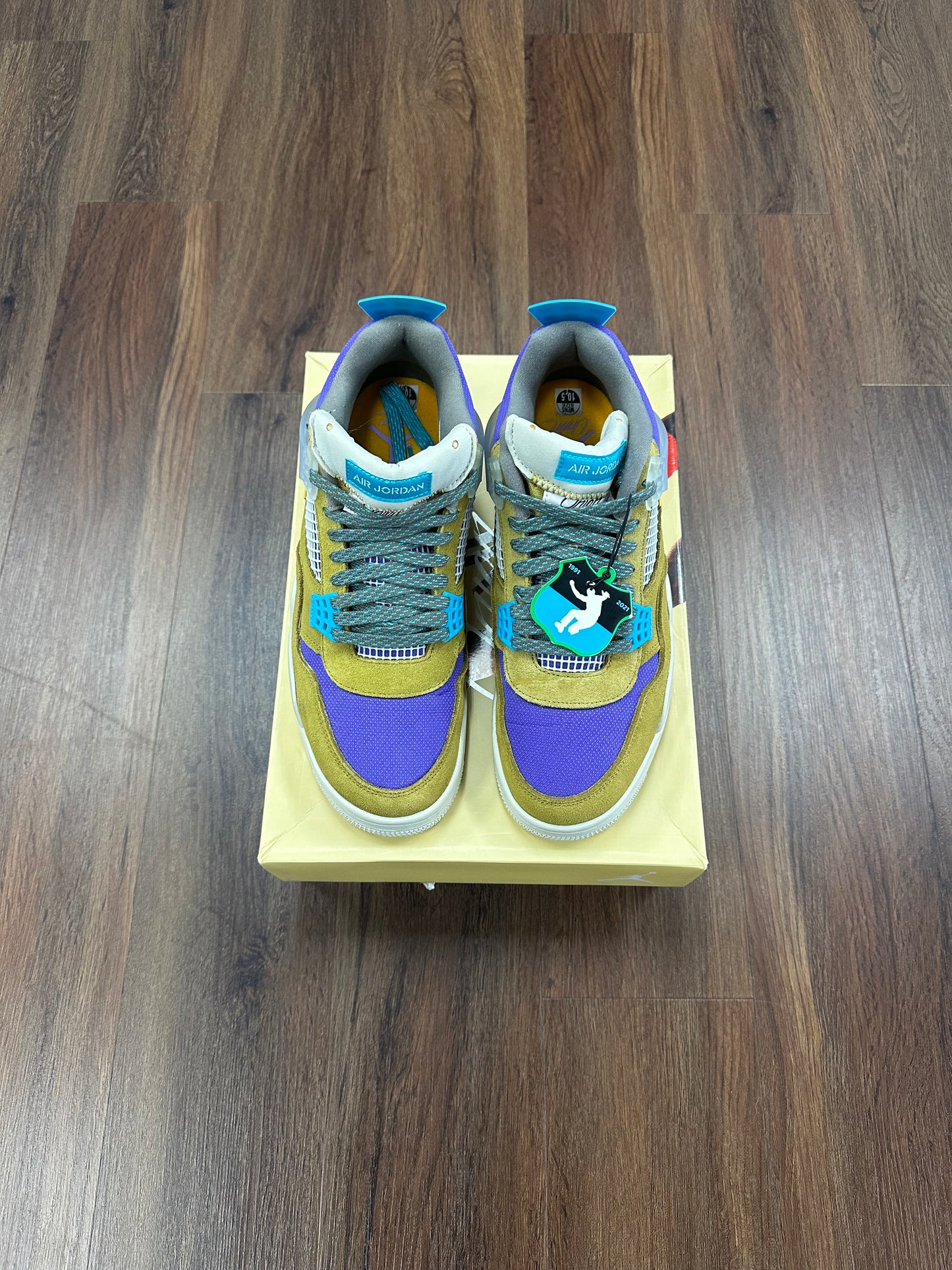 Jordan 4 30th Anniversary Union LA Desert Moss (Pre Owned)