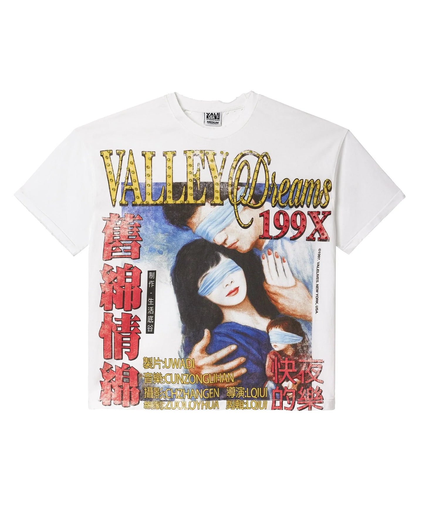 Vale Forever Love Bling Tee White
