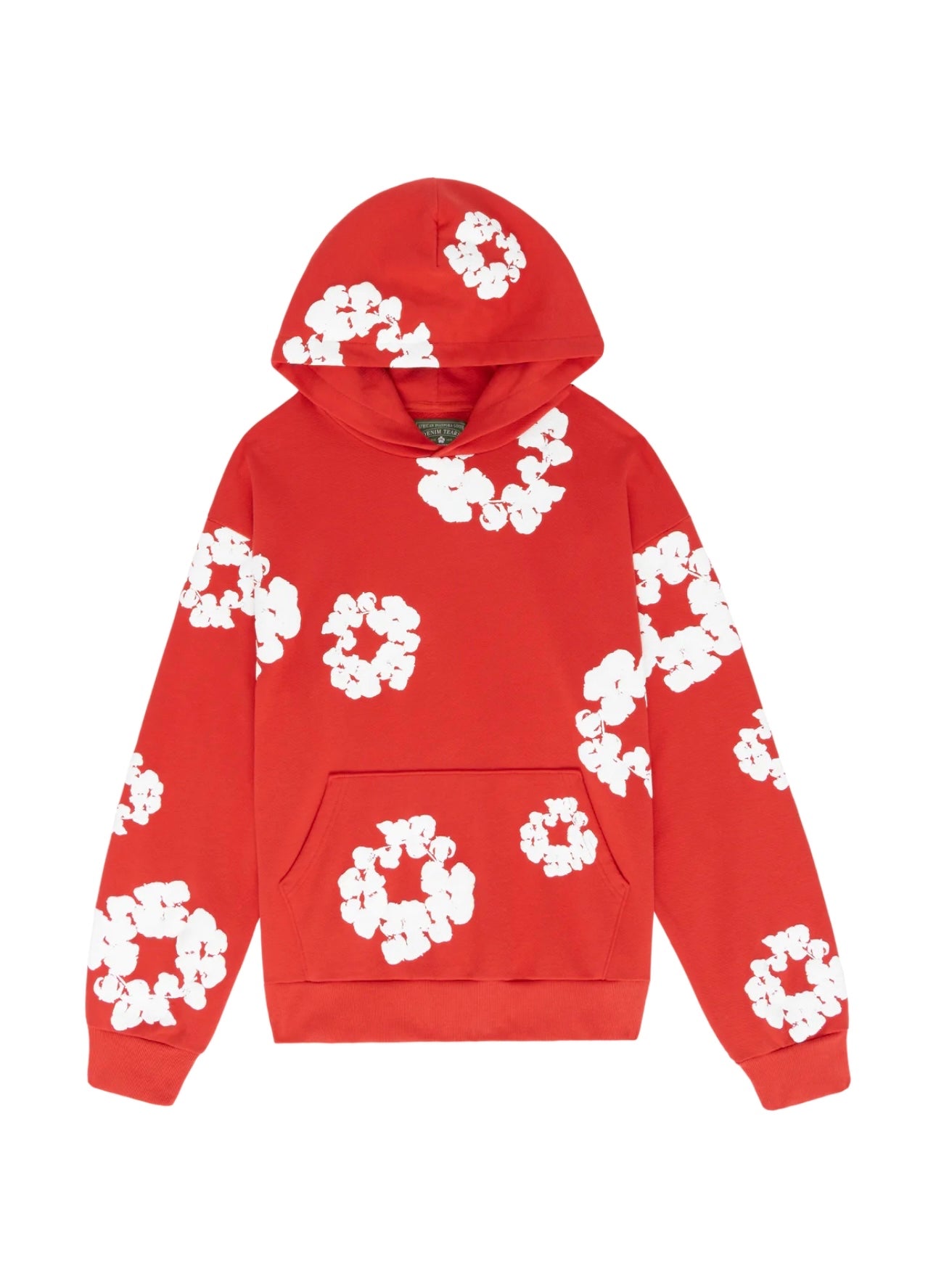 Denim Tears The Cotton Wreath Hoodie Red