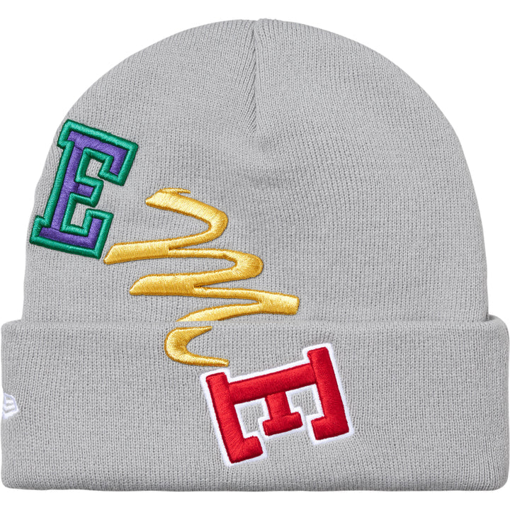 Supreme New Era Arc Beanie Grey