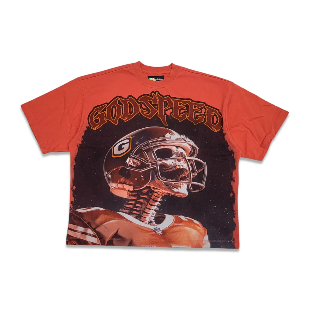 Godspeed Morale Tee Red