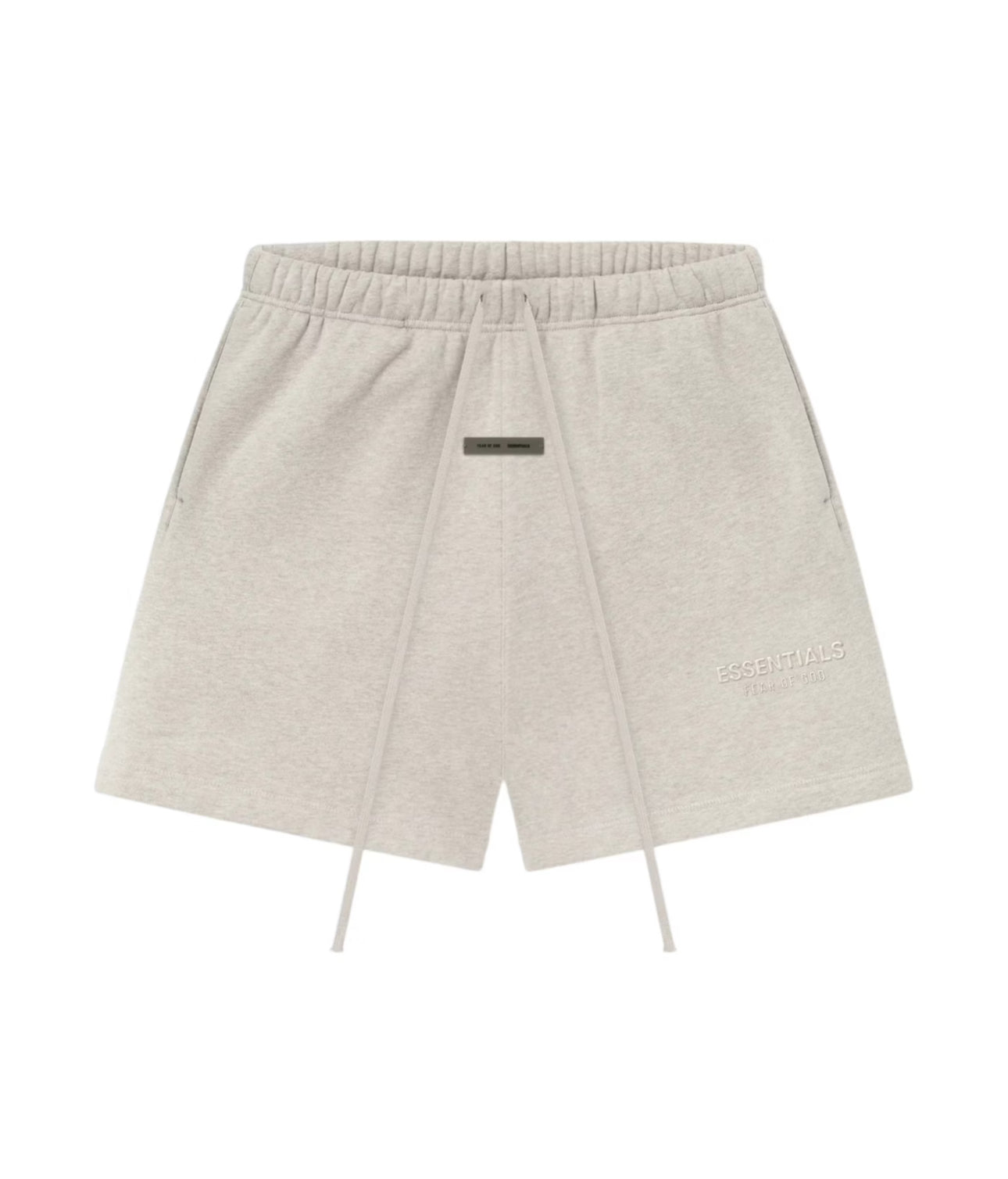 Essentials Fear Of God Classic Fleece Sweatshort Heather Stone