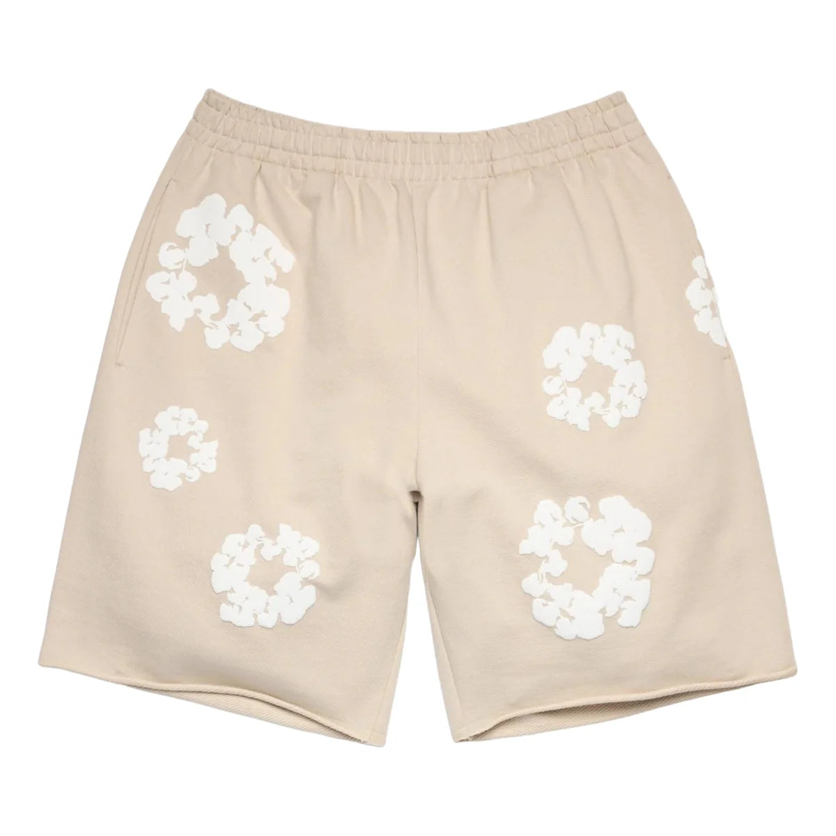 Denim Tears Cotton Wreath Sweatshorts Cream