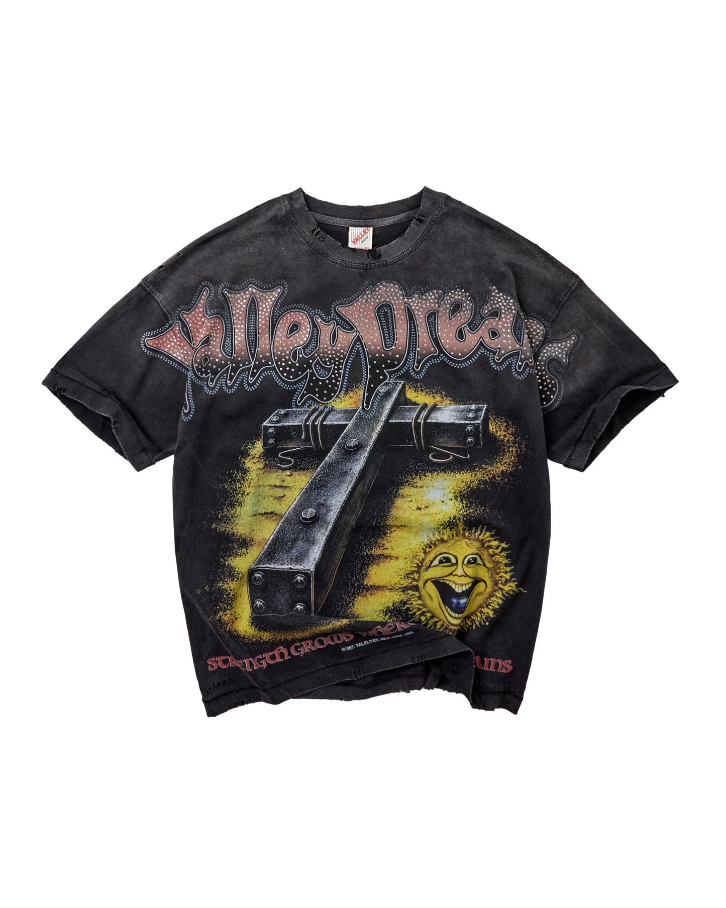 Vale Forever Iron Cross Bling Tee