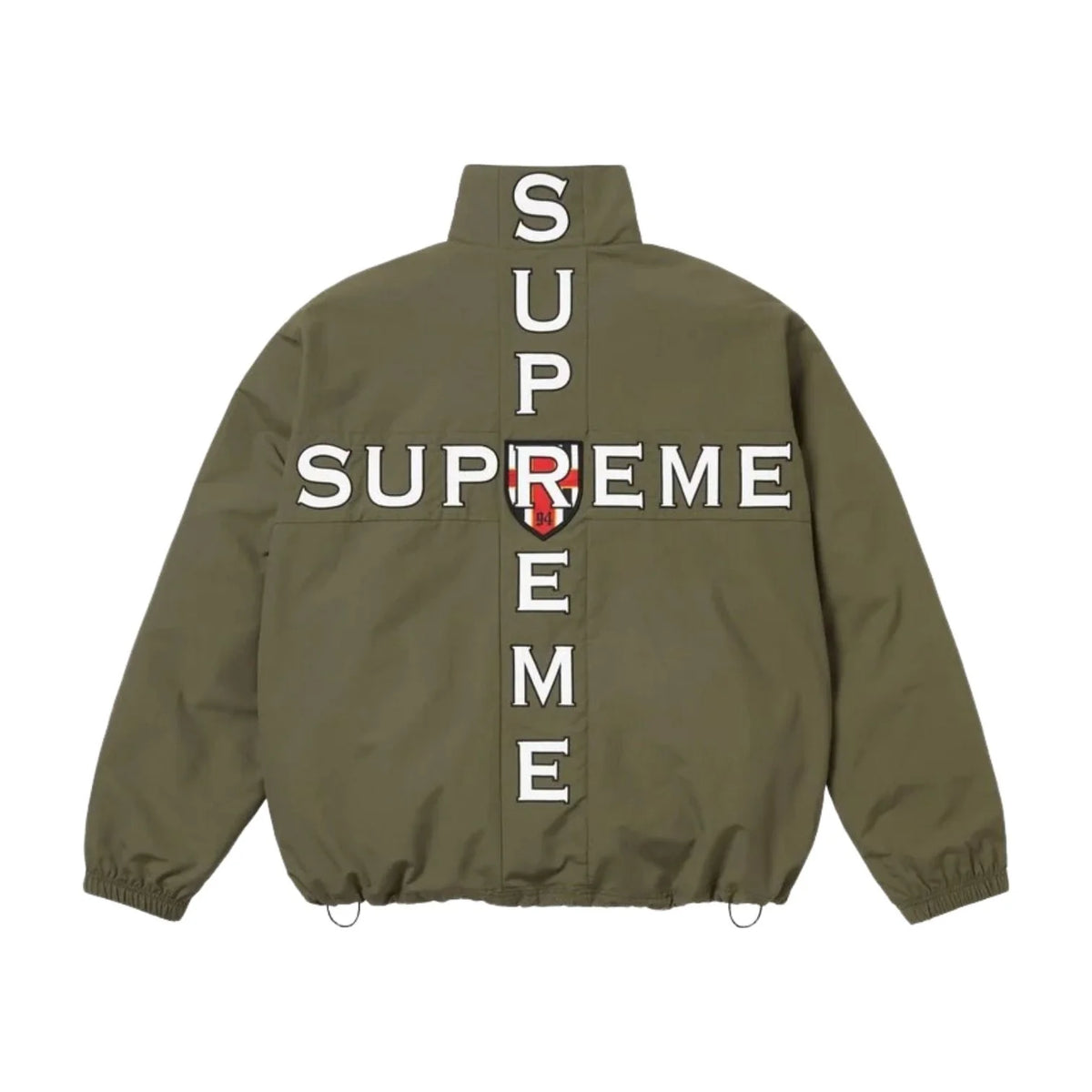 Supreme Cross Track Jacket Olive