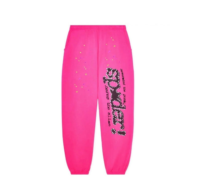 Sp5der P*NK V2 Sweatpants “Pink”