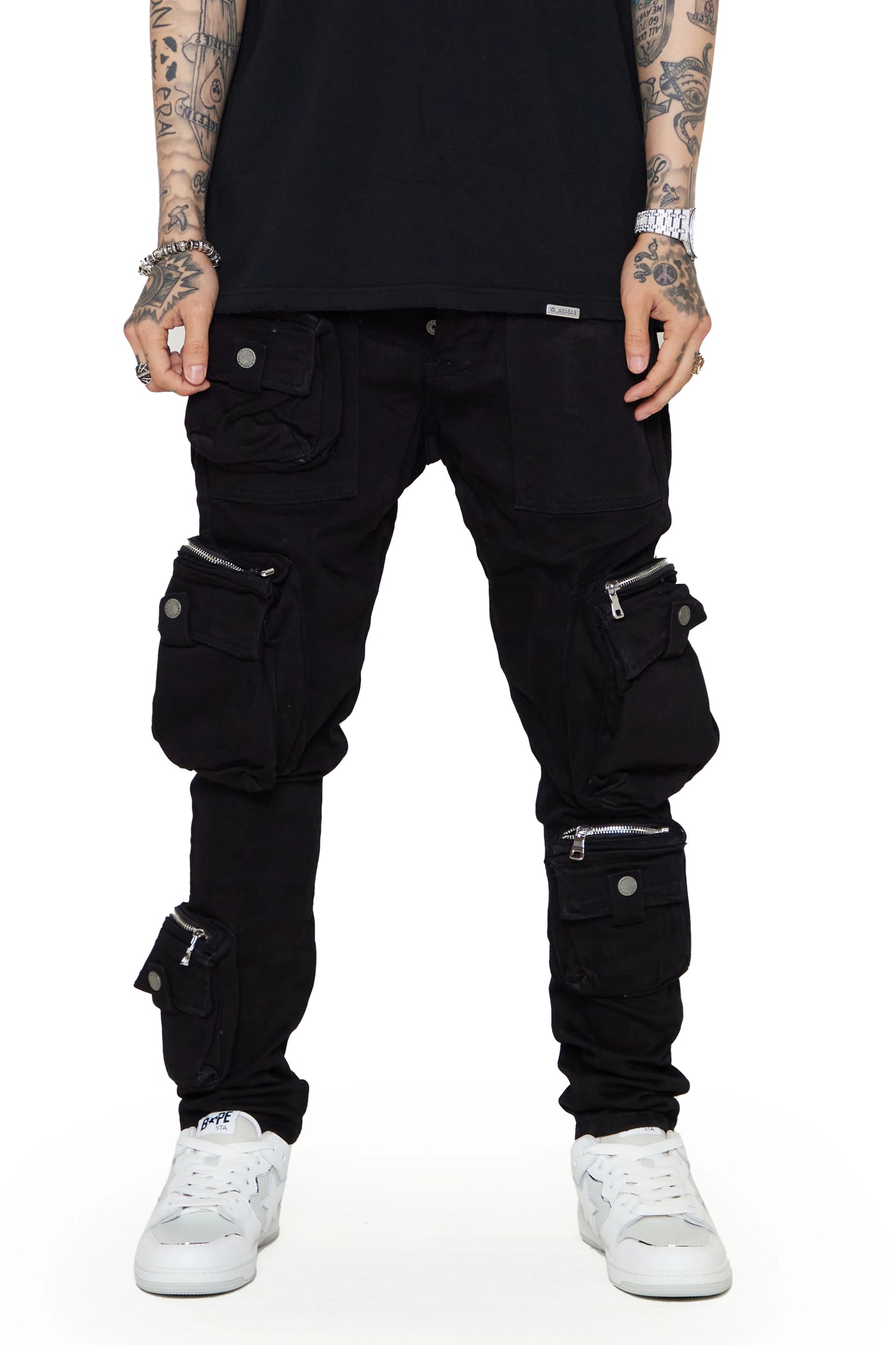 VALABASAS JEANS “FEDERAL” NERO