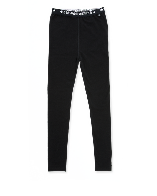Chrome Hearts Logo Leggings ‘Black’