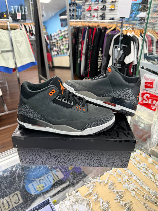Jordan 3 Fear Pack (Pre Owned)