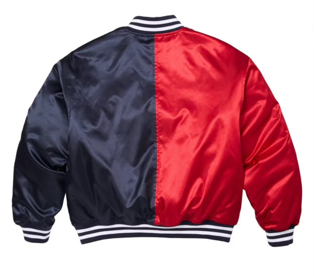 Supreme Champion Satin Varsity Jacket Red