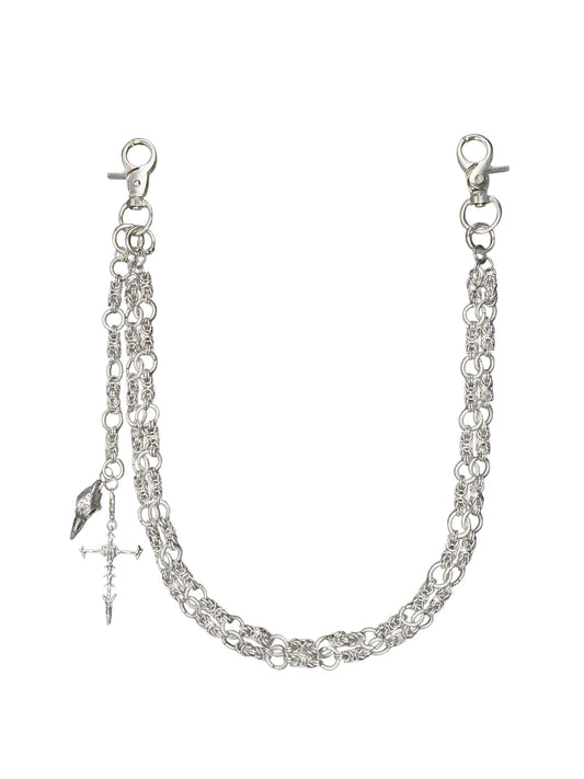 HOWSS Silver Verge Pocket Chain