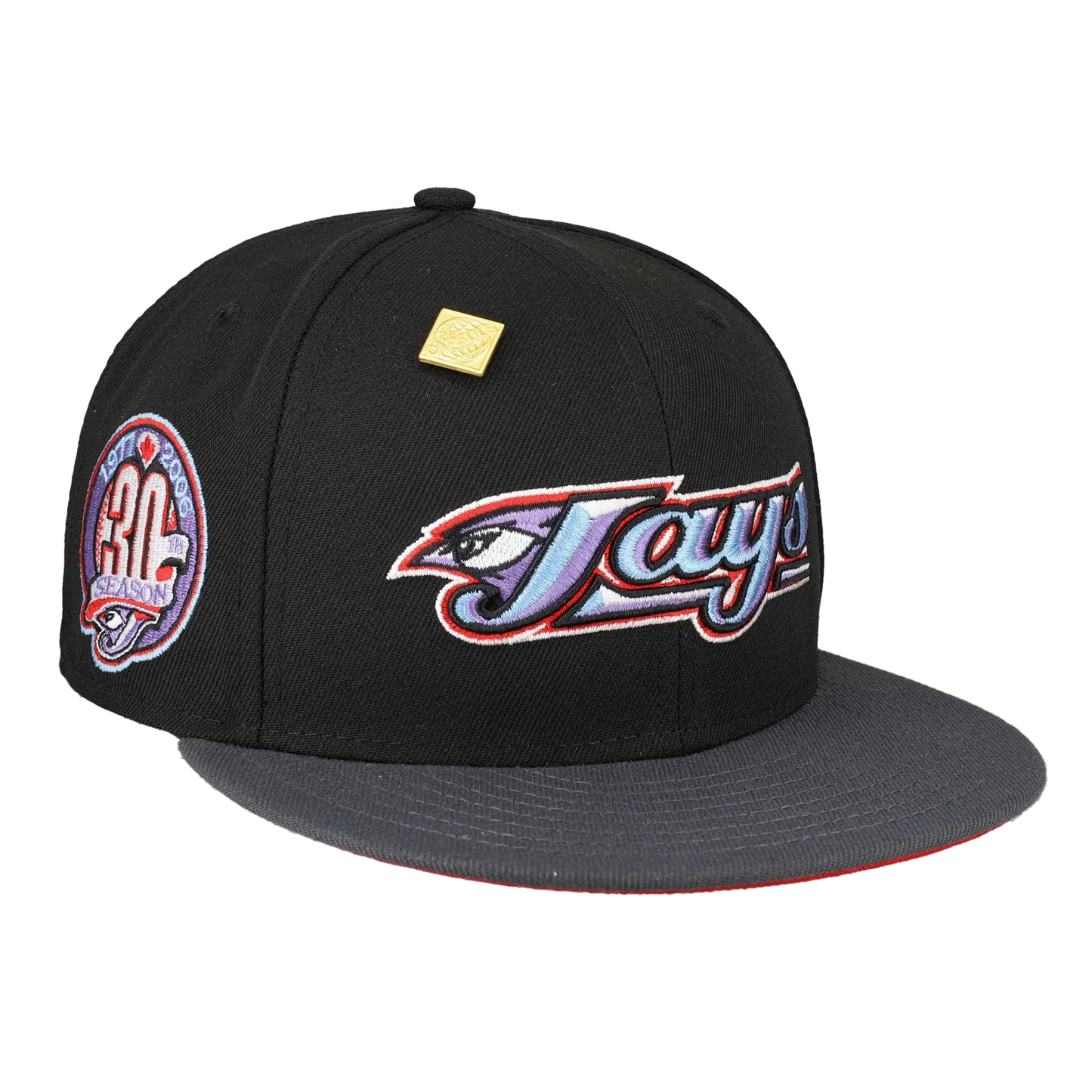 Toronto Blue Jays 30th Season New Era 59Fifty Fitted Hat