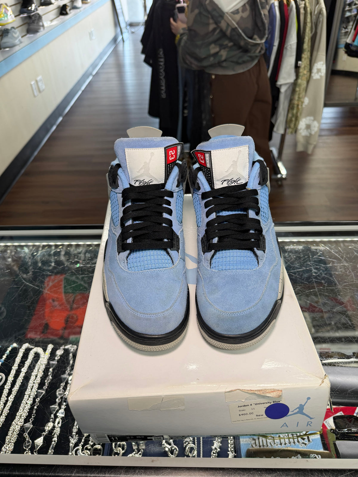 Jordan 4 Unc (Pre Owed)
