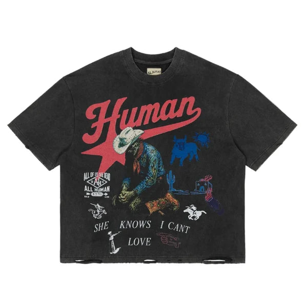 All Human Love Me V2 Tee