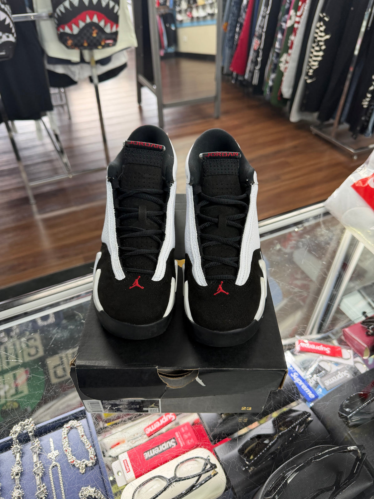Jordan 14 Black Toe (2024) (Pre Owned)