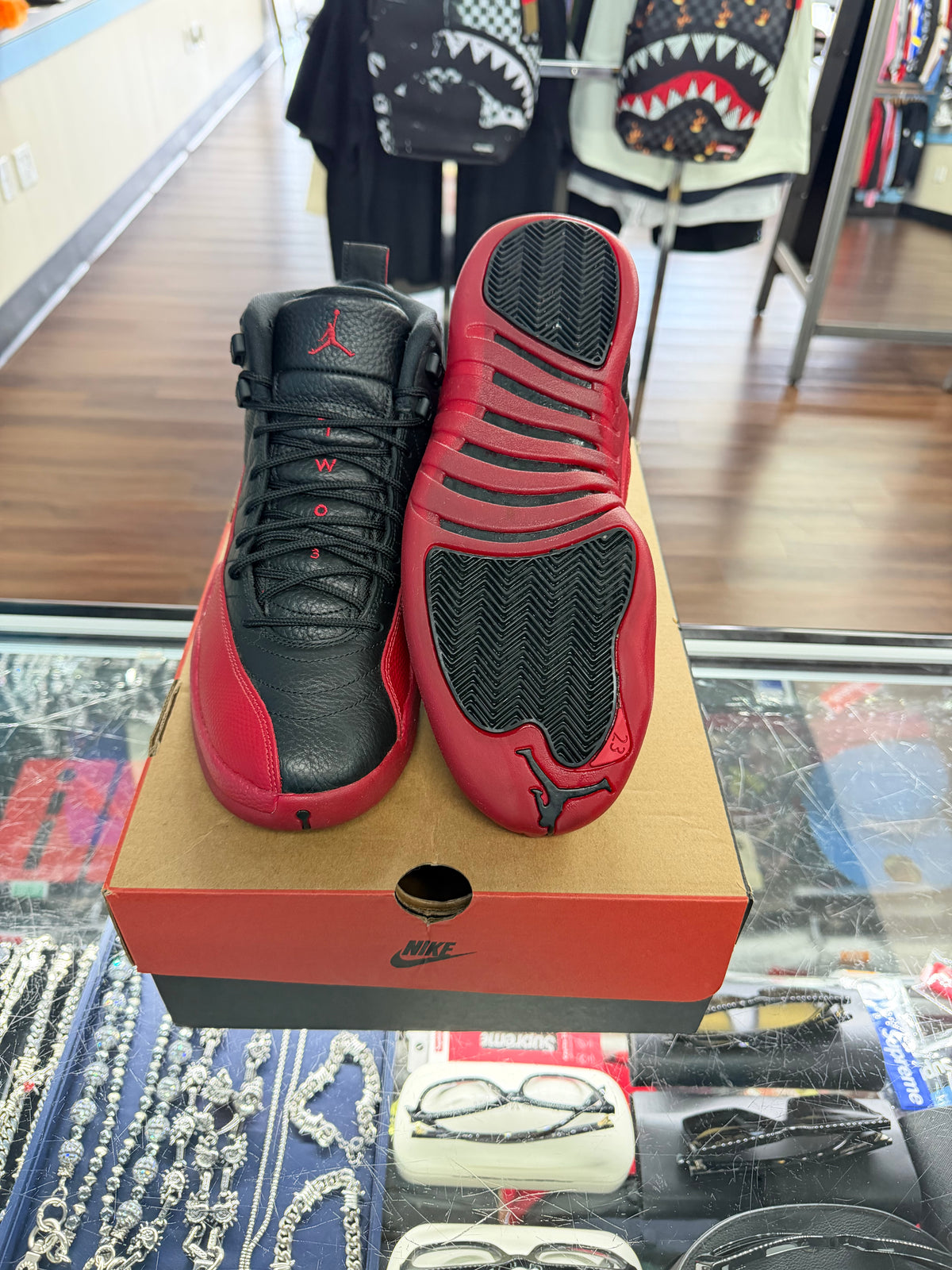 Jordan 12 Flu Game (2025) (Pre Owned)
