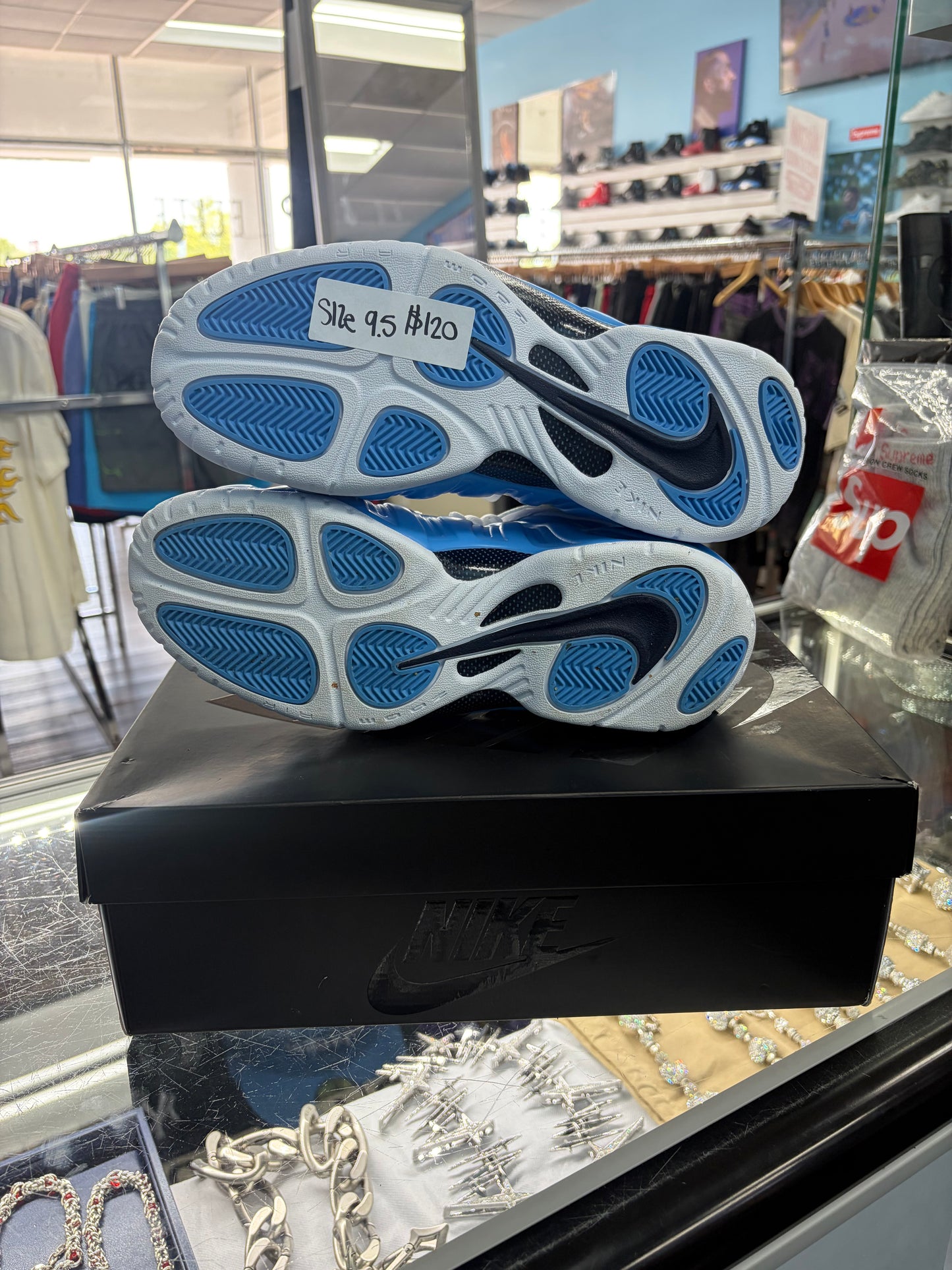 Nike Air Foamposite Pro University Blue (Pre Owned)