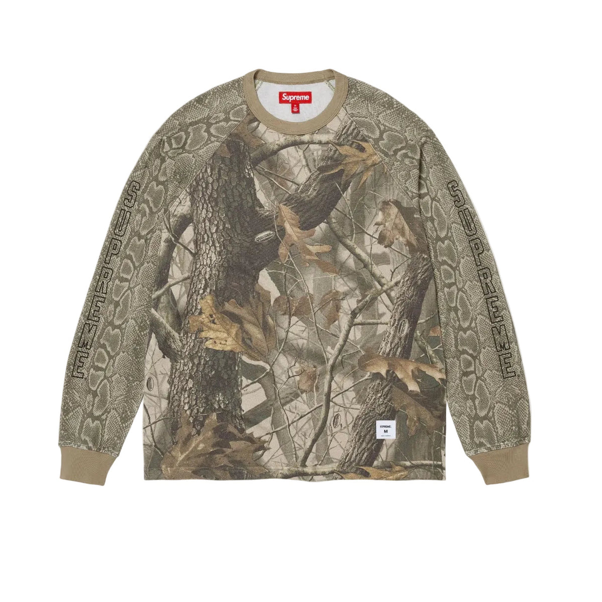 Supreme Wildlife Camo Raglan L/S Top Real Tree