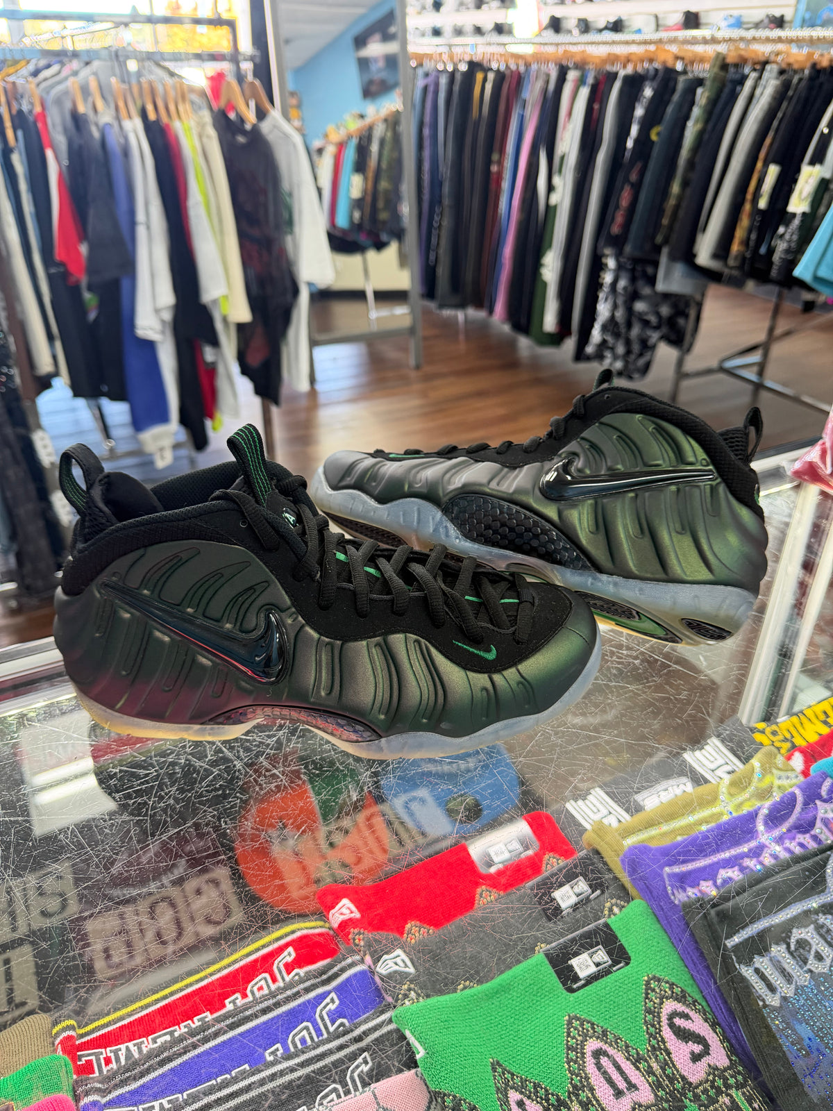 Nike Air Foamposite Pro Pine Green (2025) (Pre Owned)