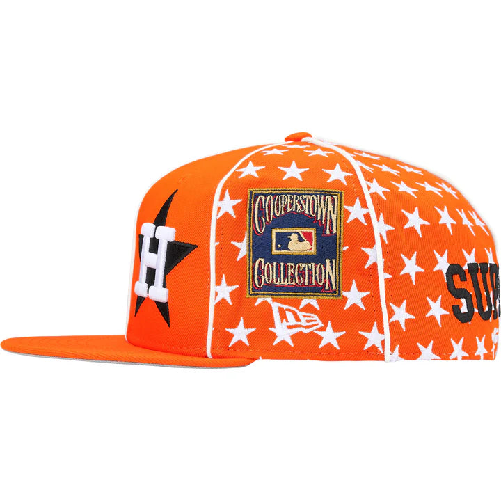 Supreme Mitchell & Ness Teams New Era 59Fifty Fitted Hat Orange