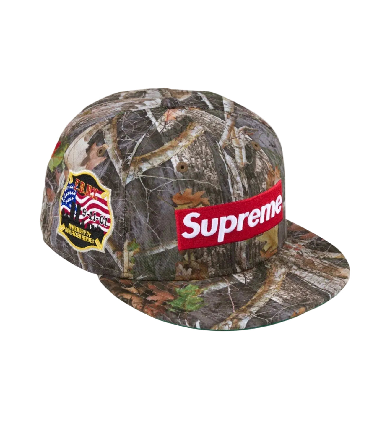 Supreme/ FDNY Box Logo New Era TrueTimber Kamari Camo