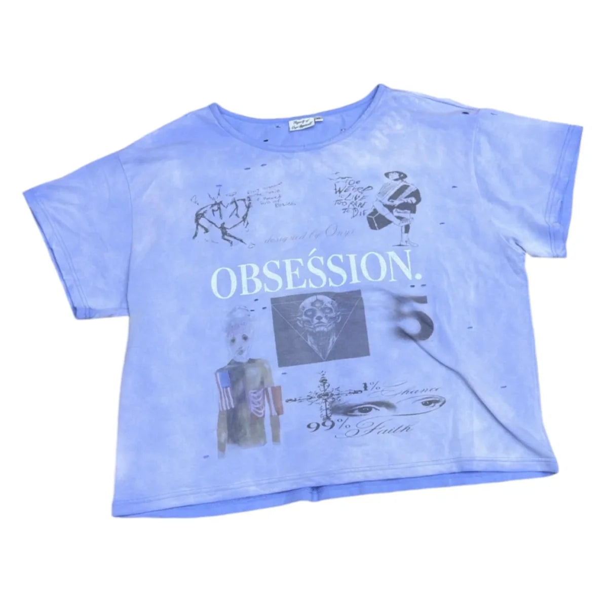 Onyx Apparel BP Tee Blue Eras