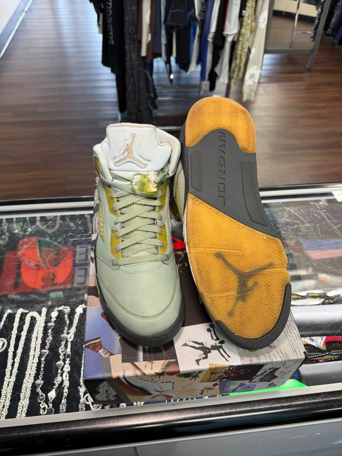 Jordan 5 Jade Horizon(Pre Owned)