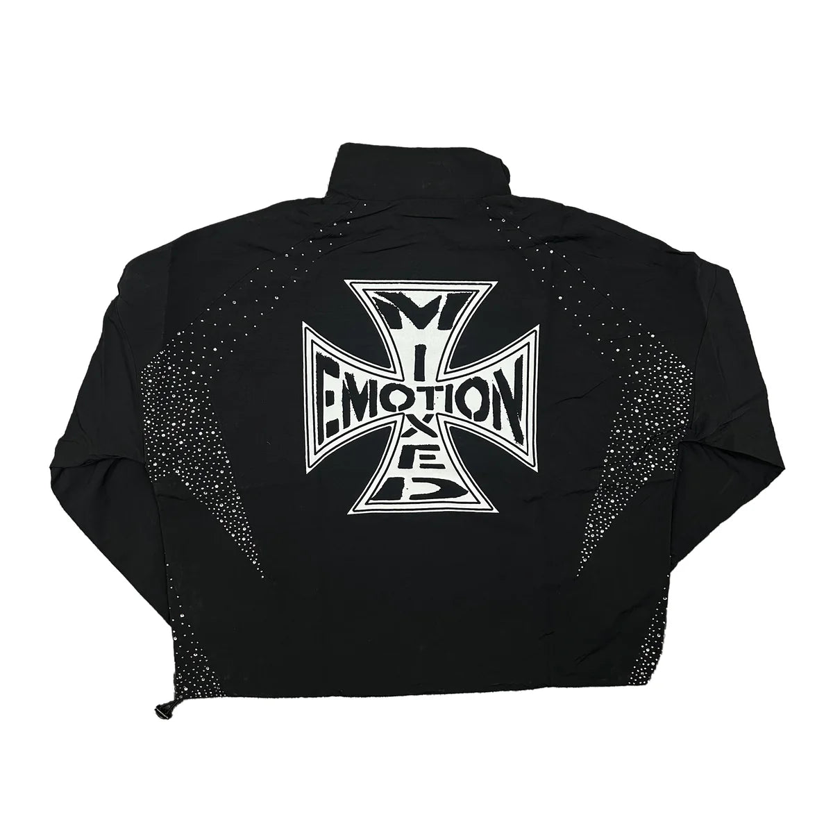 Mixed Emotion Classic Nylon Jacket Black
