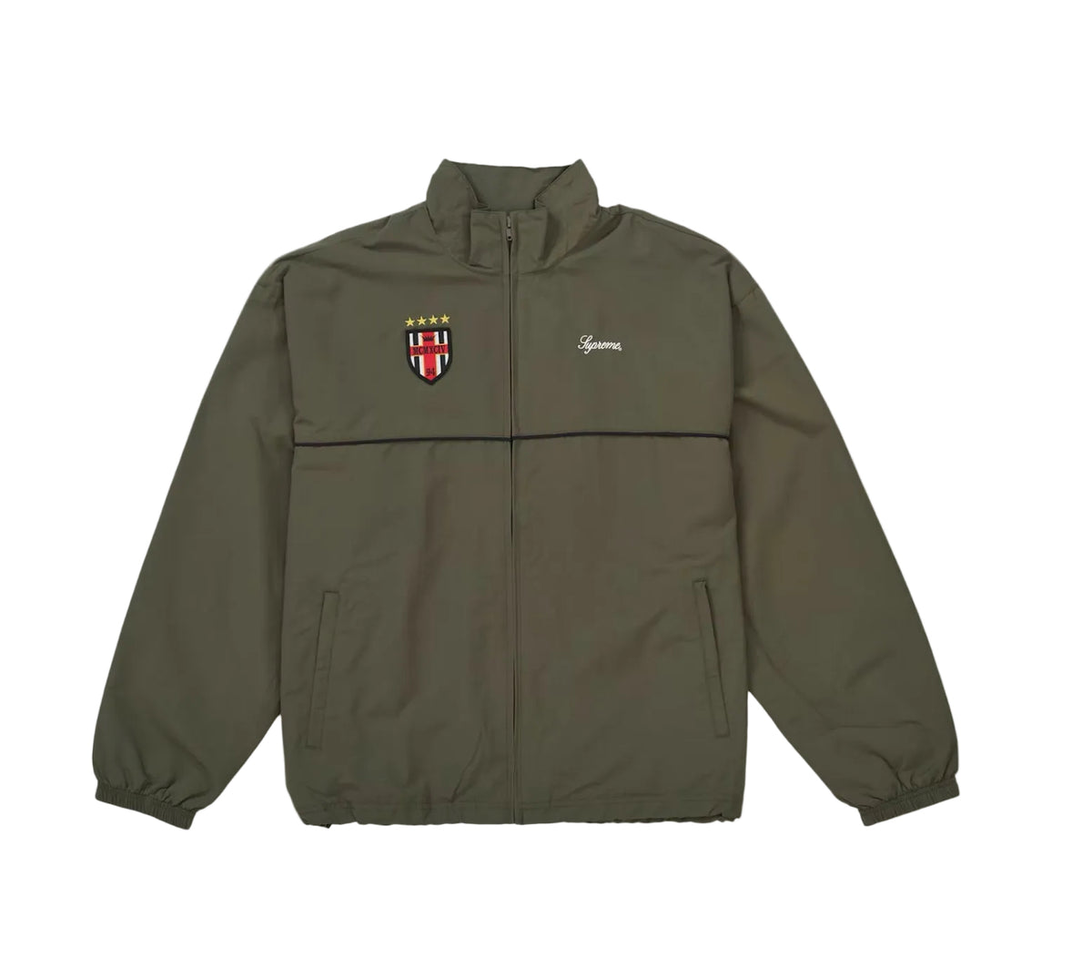Supreme Cross Track Jacket Olive