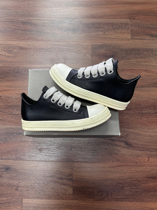 Rick Owen’s Temple Jumbolace Low Black Milk (Pre Owned)