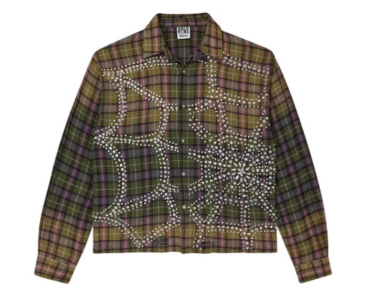 Vale Forever Green Fever Flannel
