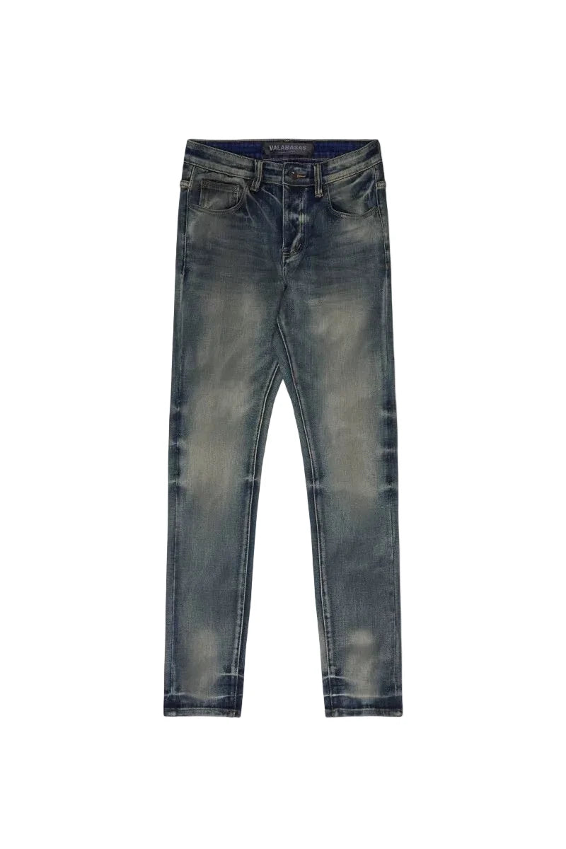 Valabasas Mr. Flex Oil Wash Skinny Jeans