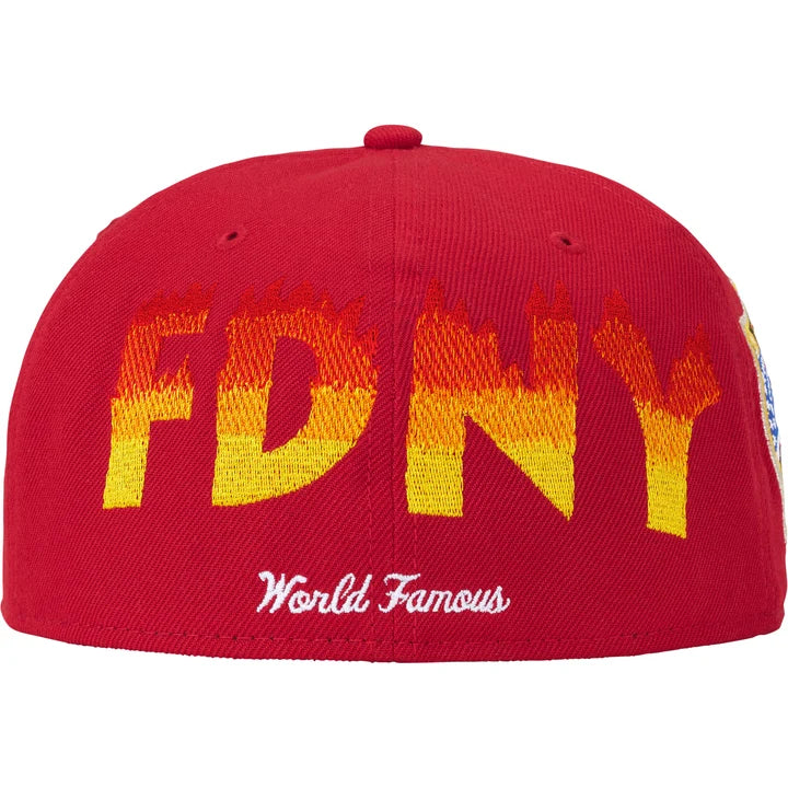 Supreme/ FDNY Box Logo New Era Red