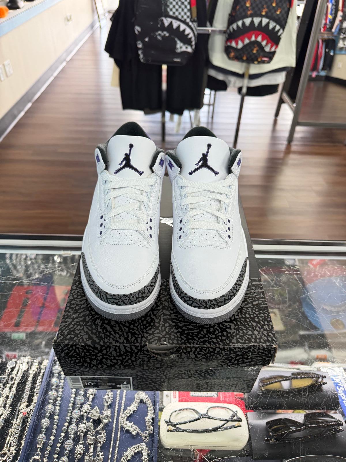 Jordan 3 Dark Iris (Pre Owned)