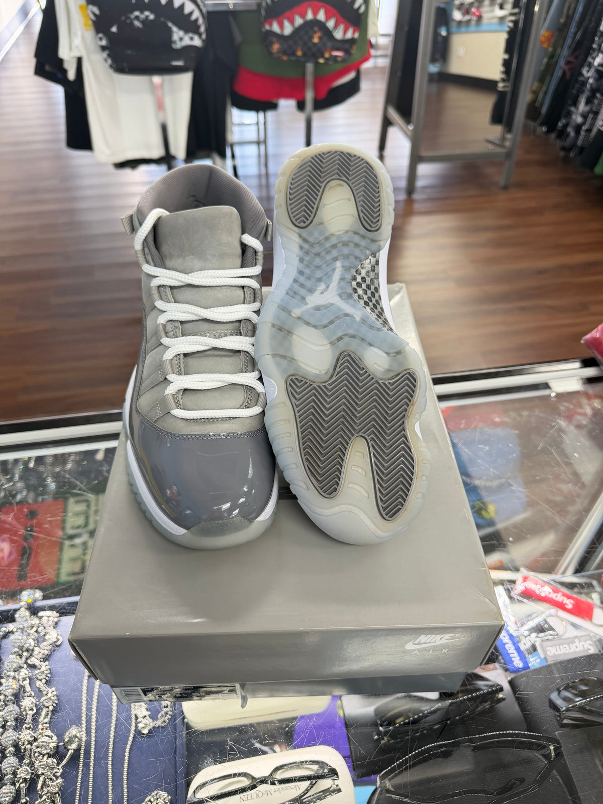 Jordan 11 Cool Grey (Pre Owned)