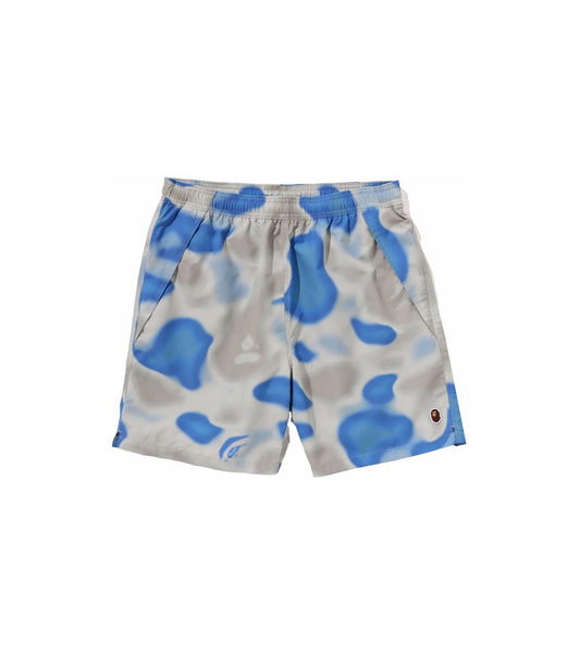 BAPE Liquid Camo One Point Beach Shorts